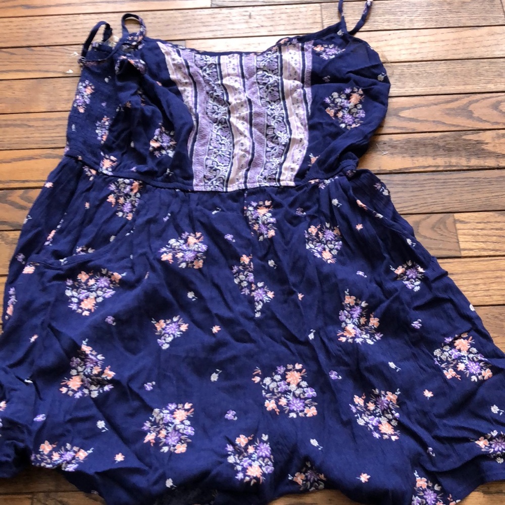 Blue romper